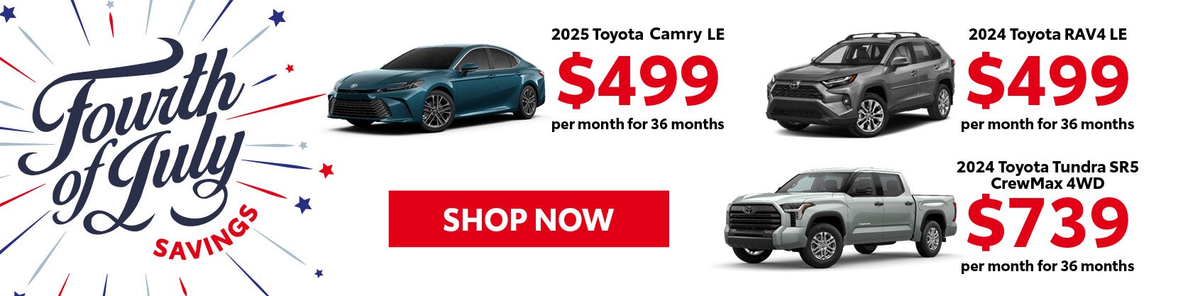 Toyota World of Newton April 24 Lease Banner Mobile